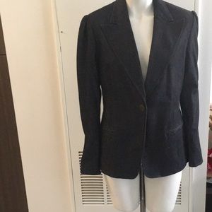 Denim blazer